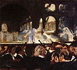 Edgar Degas The ballet scene painting